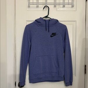 Nike Lavender Sweatshirt with Black Logo